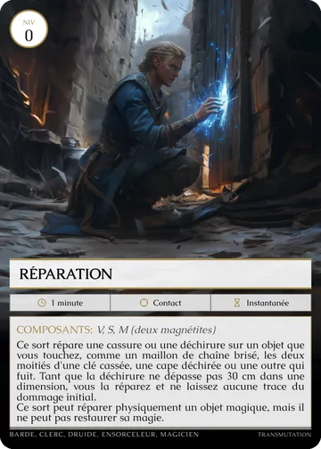 Carte Réparation