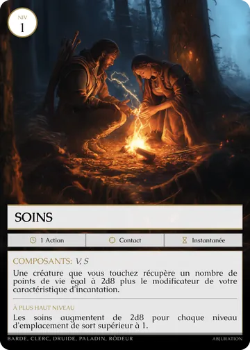 Carte Soins