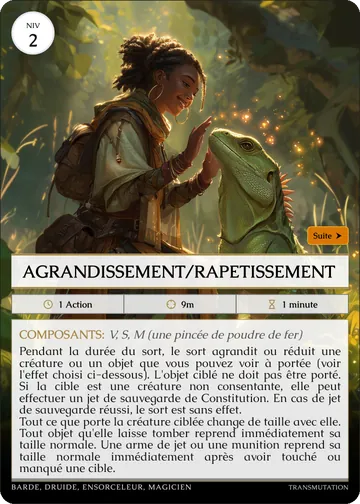 Carte Agrandissement/Rapetissement